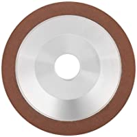 Muela Abrasiva- Disco Diamante Afilar- Disco de Amoladora de Rueda de Copa de Molienda de Diamante de 100 mm 180 Disco…